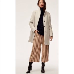 NWOT aritzia wool cashmere blend cocoon coat